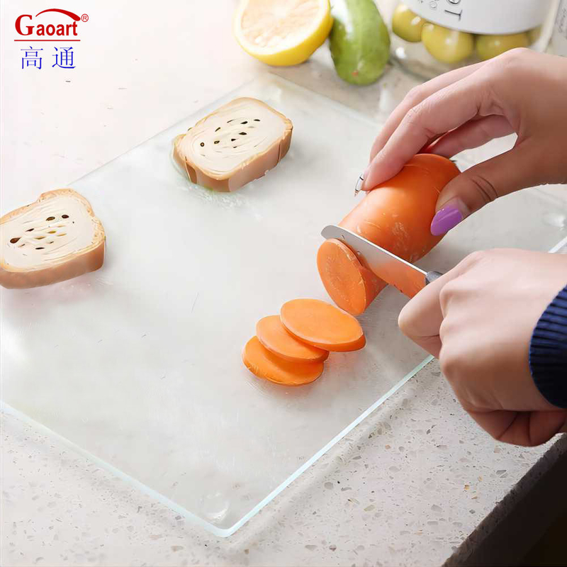 Accessoires de cuisine Plaque de découpe de fromage en verre trempé carré durci pour toutes les saisons