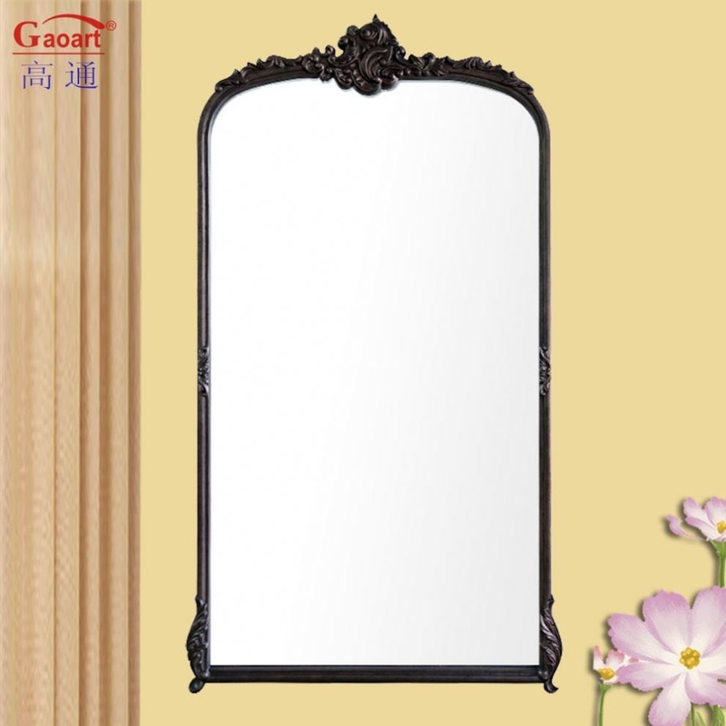 Rétroviseur de style Art Déco monté sur le mur pour la décoration de grandes maisons et salons