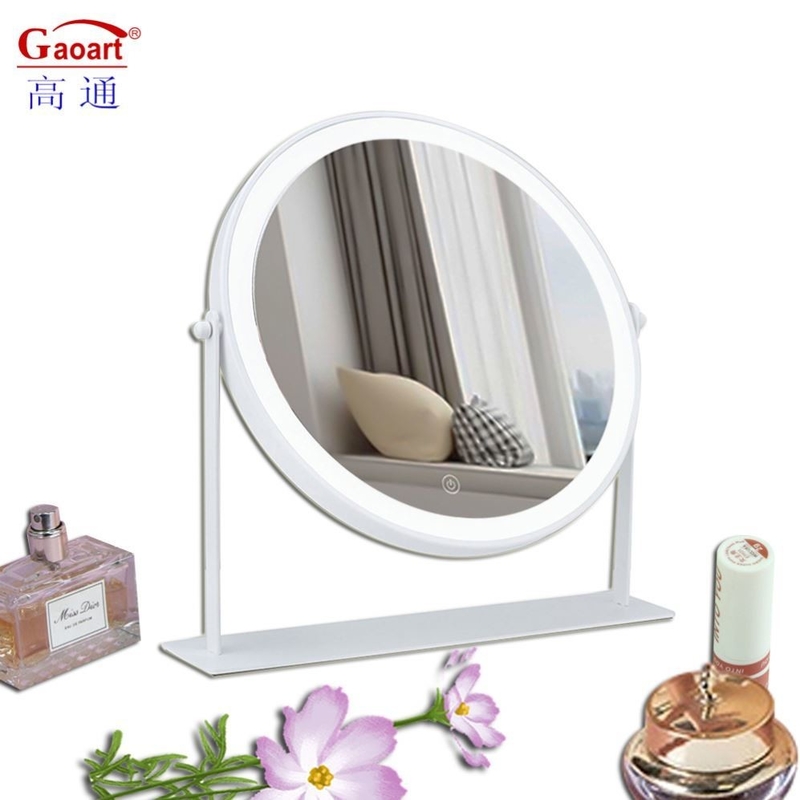 Compact Portable LED Cosmétique Vanité Dressing Mirror Pour le maquillage Emballage en carton individuel