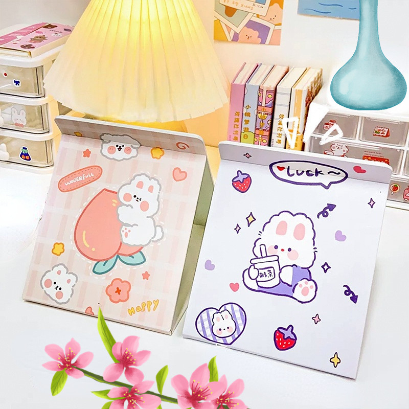 LOGO supplémentaire Oui Cute en forme de cœur miroir de maquillage pliable pour les voyages et les cosmétiques