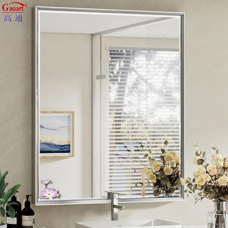 Accueil Vineshop Salle de bains Décoratif Nordique Magie moderne Plain Grand miroir murale en verre
