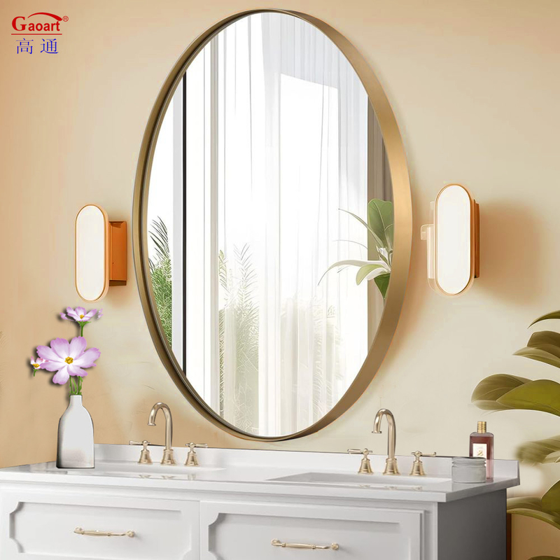 Miroir à cadre élégant et durable pour la décoration intérieure moderne